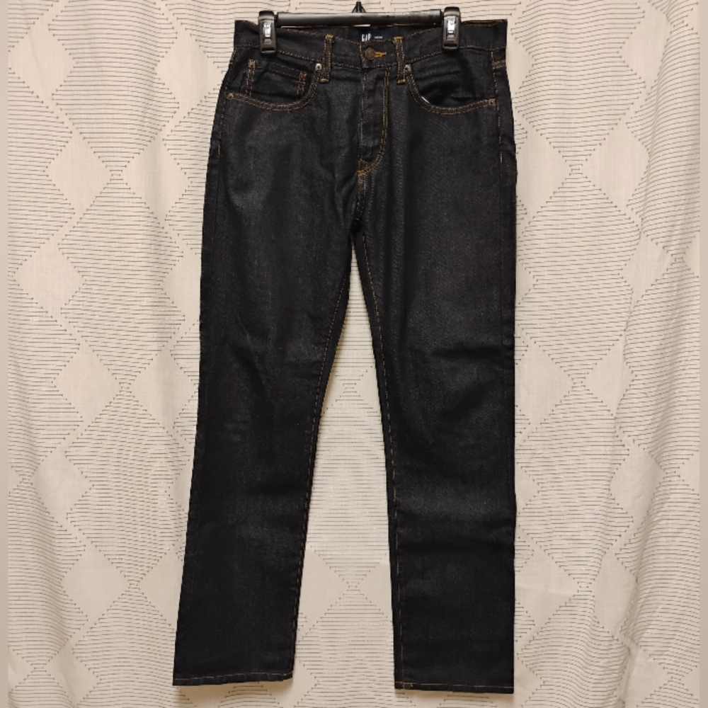 Gap Men's Straight Dark Wash Jeans Size 31 X 30